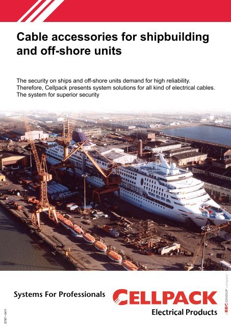 Productcatalogue Shipbuilding - Cellpack Electrical Products