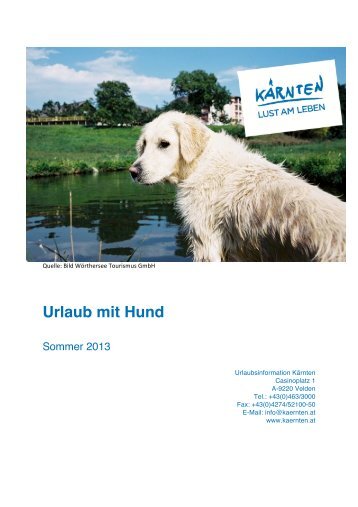 Urlaub mit Hund