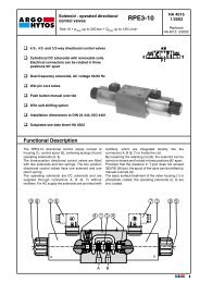 RPE3-10 Valves - PT Hydraulics