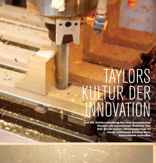 Die Taylor Produktlinie 2012 - Taylor Guitars