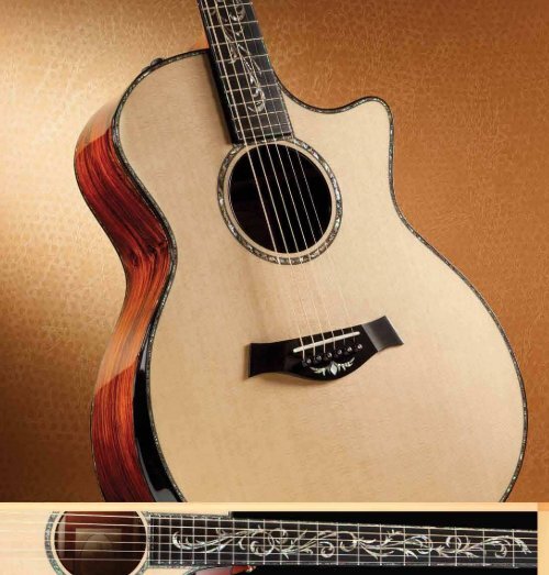 Die Taylor Produktlinie 2012 - Taylor Guitars