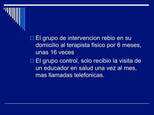 Pre-habilitación en el anciano frágil frente a un estrés potencial