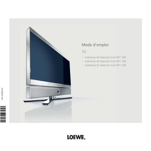 Mode D Emploi Tv Loewe [ 500 x 500 Pixel ]