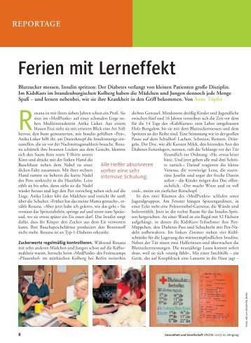 Ferien mit Lerneffekt - Dr. med. Karsten Milek