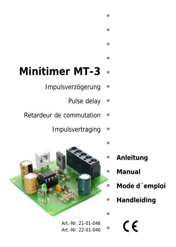 Minitimer MT-3 - Tams