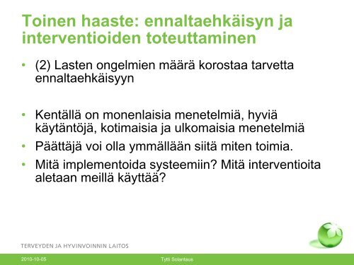 Lataa esityksen kalvot