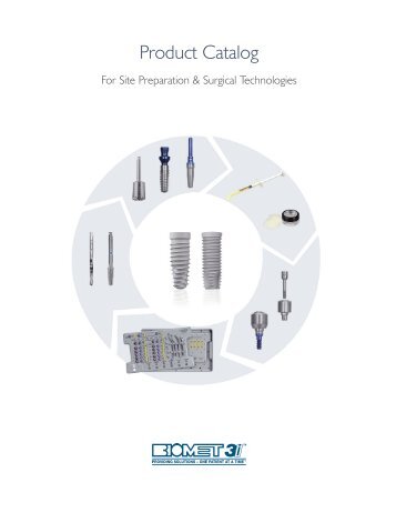 Surgical Catalog - BIOMET 3i