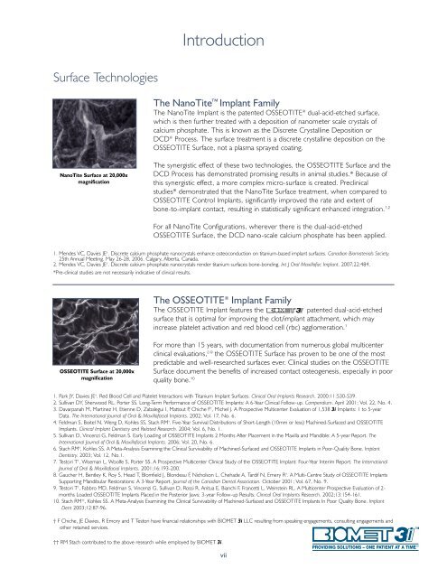 Surgical Catalog - BIOMET 3i