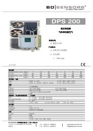 DPS 200 - BD|SENSORS