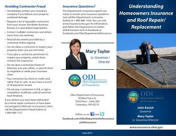 Understanding Homeowners Insurance and Roof Repair - Ohio ...