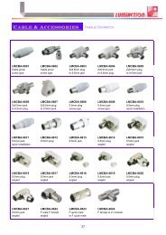 Cable & Accessories Coaxial Connector