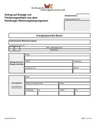 Antrag auf Zusage von FÃƒÂ¶rderungsmitteln aus dem Hamburger ...