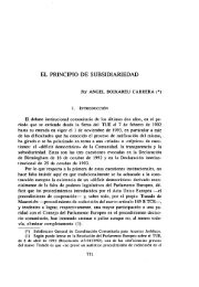 âEl Principio de Subsidiariedadâ. Ed - Instituto de Derecho PÃºblico