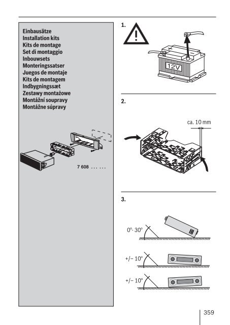 Radio SD MP3 WMA Canberra SD27 Melbourne SD27 ... - Blaupunkt