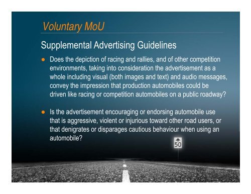 Auto Advertising - Advertising Standards Canada