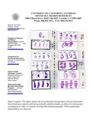 university of california, san diego histology shared resources