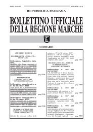 Bollettino Ufficiale della Regione Marche, n. 91 del 18 ... - ISSiRFA