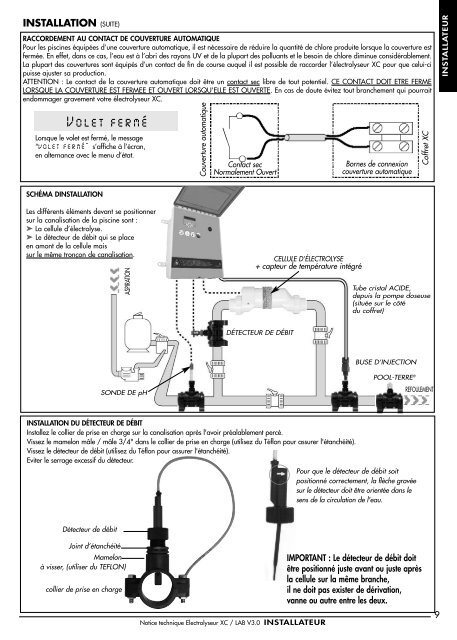 Electrolyseur XC notice V3 FR - VitaPiscine