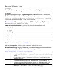 Economies of Scale and Scope - tutor2u | Economics