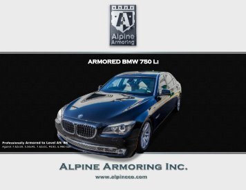 ARMORED BMW 750 Li - Alpine Armoring Inc.