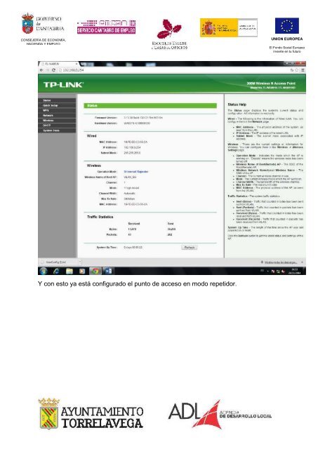 Conectar un punto de acceso TP-Link TL-WA801N en modo repetidor