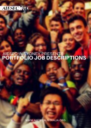 PORTFOLIO JOB DESCRIPTIONS