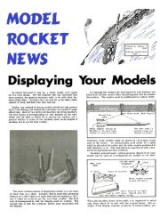 MODEL ROCKET NEWS - Ye Olde Rocket Plans