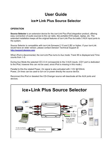 iceLink Plus Source Selector - Novosonic