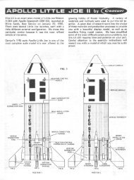 APOLLO LITTLE JOE II by - Ye Olde Rocket Plans