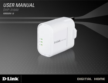 USER MANUAL - D-Link | Technical Support | Downloads