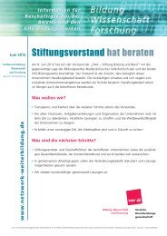 BNVHS Flugblatt Juni 2012 (pdf-Datei) - Netzwerk Weiterbildung