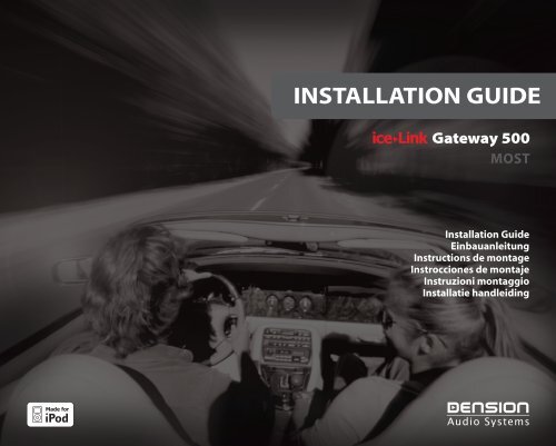 INSTALLATION GUIDE - Novosonic