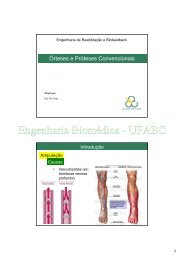 Órteses e Próteses Convencionais - Engenharia Biomédica