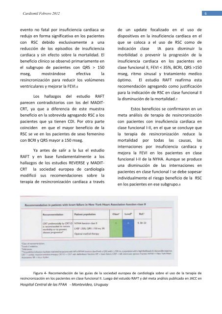 Terapia de resincronizaciÃ³n - cardiomil.com.uy