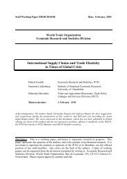 International Supply Chains and Trade Elasticity in Times of Global ...