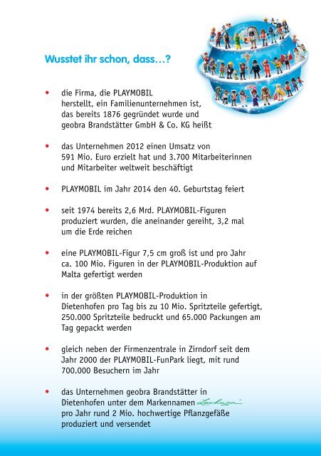 Wir bilden aus ... - Playmobil