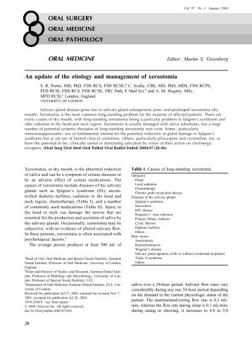 Oral Surg Oral Med Oral Pathol Oral Radiol Endod 2004 - Surgical ...