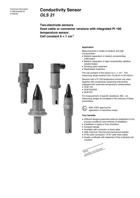 Endress Hauser Mycom S Cl