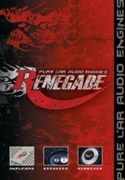 Renegade 2006 - Car Hifi Audio Neuigkeiten und Infos