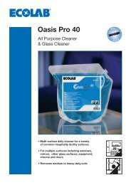 Oasis pro 40 - Western Hygiene