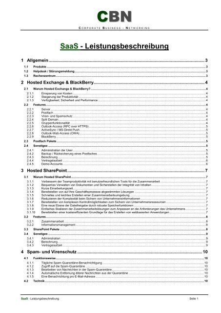 SaaS - Leistungsbeschreibung - Xdcms2.com