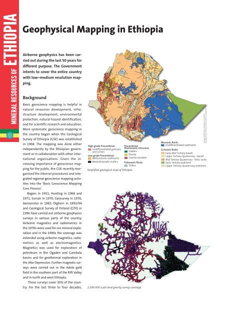 Geophysical Mapping in Ethiopia