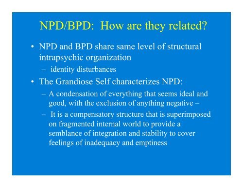 February 12, 2012 â Dr. Frank Yeomans - Borderline Personality ...