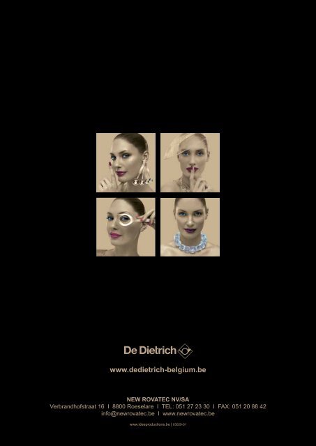 setting new values - De Dietrich