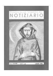 Frati Minori dell'Emilia-Romagna Notiziario -1 - Provincia di Cristo ...