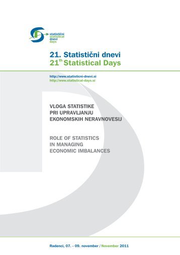 Vloga statistike pri upravljanju ekonomskih neravnovesij