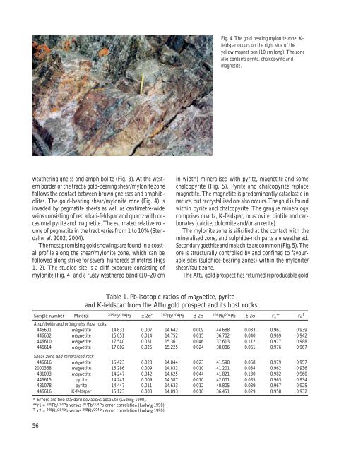 Geological Survey of Denmark and Greenland Bulletin 11 ... - GEUS
