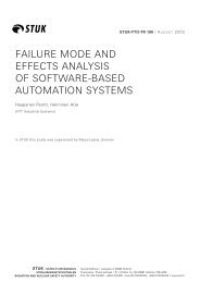 Failure mode and effects analysis of software-based ... - STUK