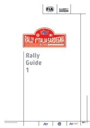 scarica la rally guide 1 - Rally Italia Sardegna