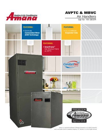 Consumer Brochure - Amana